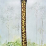 Long Neck, 24x12, Oil on Canvas, Sold